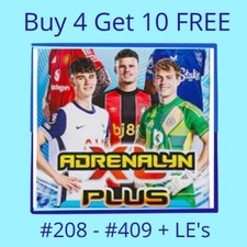 Adrenalyn XL PLUS 2025 Panini - Karty Premier League - #208 - #409 + limitowana edycja, używany na sprzedaż  Wysyłka do Poland