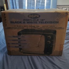 TV portátil GPX 12 polegadas tubo preto e branco nova em folha na caixa Yorx Electronics  comprar usado  Enviando para Brazil