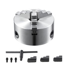 VEVOR Mandrino Autocentrante a 3 Griffe per Tornio Diametro 125 ± 5 mm Foro 30mm na sprzedaż  Wysyłka do Poland