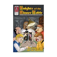 Kenzer Knights of the Dinner Table #122 "The Games Pit and the Pendulum" EX comprar usado  Enviando para Brazil