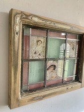 Antique leaded window for sale  SOLIHULL