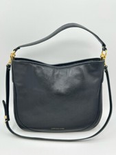 Bolsa de ombro Lauren Ralph Lauren couro clássico alça ajustável preta bolsa feminina comprar usado  Enviando para Brazil