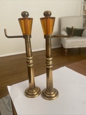 Vintage brass amber for sale  STOWMARKET