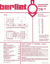 Berliet tracteur routier d'occasion  Les Bordes