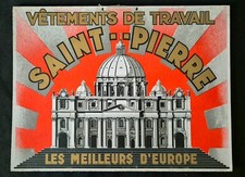 Rare carton publicitaire d'occasion  Cesson
