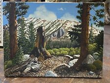 Landscape painting snowy for sale  Petaluma