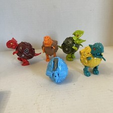 Lote de 5 brinquedos transformando dinossauro em ovos festa favor meia Stuffer 3,5” comprar usado  Enviando para Brazil