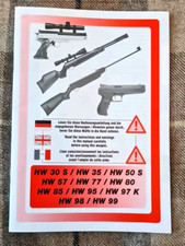 Original weihrauch instruction for sale  LYNTON