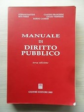 Manuale diritto pubblico usato  Vejano