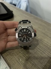 Relógio preto masculino Audemars Piguet Royal Oak - 15703ST.OO.A002CA.01, usado comprar usado  Enviando para Brazil