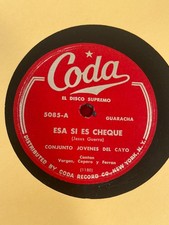 Latin 78 Cuban Montuno Guaracha CODA Conjunto Jovenes Del Cayo Esa Si Es Cheque comprar usado  Enviando para Brazil