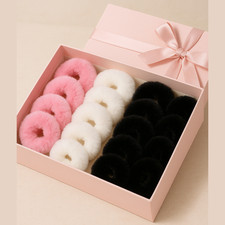 12pcs fluffy faux for sale  BRIGG