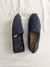Toms size navy for sale  THAMES DITTON