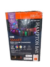 Usado, HAMPTON BAY B44 LED integrado RGB mudança de cor novidade luz de corda 100 luzes comprar usado  Enviando para Brazil