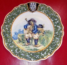 Rare assiette quimper d'occasion  Rouen-
