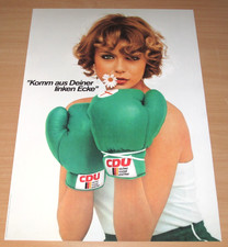 Cdu wahlplakat poster gebraucht kaufen  Berlin