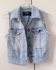 Gilet jeans donna usato  Pesaro