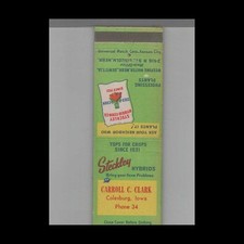 Matchbook cover farm for sale  Raymond