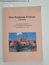 Max baumann festtage gebraucht kaufen  Dinkelscherben