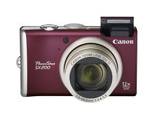Câmera Digital Canon PowerShot SX200 lS 12.1MP 12x Zoom Óptico CCD - 100% Funcionando comprar usado  Enviando para Brazil