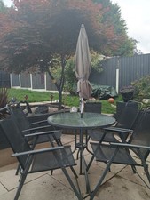 Garden table chairs for sale  CHORLEY