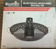 Usado, Char-Broil Deluxe Vertical Panela de Frango Grelha Apenas Panela--Peça Central Ausente comprar usado  Enviando para Brazil