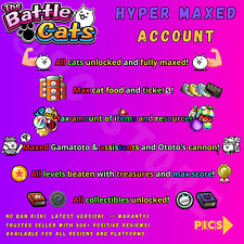 Conta Battle Cats Hyper Maxed [Android/iOS] [Todas as regiões] comprar usado  Enviando para Brazil