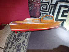 Wooden model boat for sale  CARLISLE