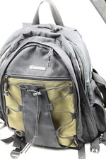 Mochila fotográfica acolchoada Canon Deluxe preta oliva náilon multi-compartimento /680 comprar usado  Enviando para Brazil