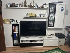 Wohnwand weiß moderner gebraucht kaufen  Berlin