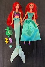 VINTAGE 1996 Mattel ARIEL A Pequena Sereia Boneca Princesa Barbie Suporte de Exibição, usado comprar usado  Enviando para Brazil