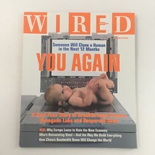 Wired Magazine February 2001 A Real-Time Story of Breakthrough Science Newsstand comprar usado  Enviando para Brazil