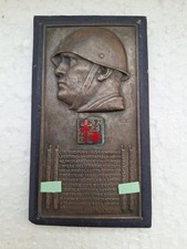 Placca commemorativa con usato Placca commemorativa con usato  Messina