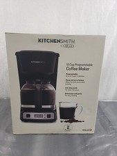 Nova Cafeteira Elétrica Programável KitchenSmith 12 Xícaras com GlassCarafe comprar usado  Enviando para Brazil