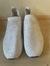 White rhinestone diamonte for sale  FAREHAM