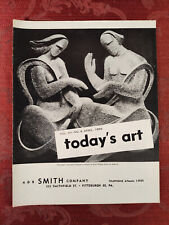 TODAYs ART Magazine April 1959 Nina Winkel Sculptor Handling of Oil Paints comprar usado  Enviando para Brazil