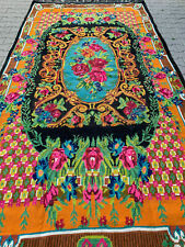 tapis rose kilim moldave Bessarabien Bessarabian Moldavian folk rug 350 x 183 cm, usado comprar usado  Enviando para Brazil