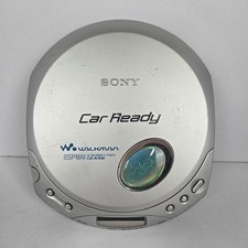 Reproductor Walkman CD-R/RW Sony ESP Max D-E356CK plateado listo para automóvil probado funciona  segunda mano  Embacar hacia Mexico