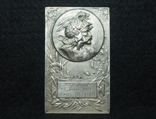 Plaque bronze argenté d'occasion Plaque bronze argenté d'occasion  Montaigu