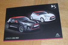 Folheto Citroen DS3 Red Special Edition DSport estilo 2012-2013 1.6 THP VTI HDI comprar usado  Enviando para Brazil