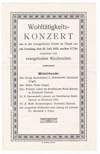 Programm wohltätigkeits konze gebraucht kaufen  Hemer
