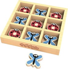 Jogos de tabuleiro de madeira Tic TAC Toe - Viagem Tic-Tac-Toe comprar usado  Enviando para Brazil