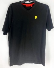 Camiseta Ferrari Vintage Tamanho Médio Preta Mercadoria Oficial  comprar usado  Enviando para Brazil