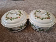 Casserole dishes floral for sale  PETERBOROUGH