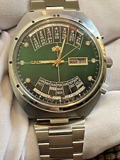 Vintage Orient College Perpétuo Calendário Multiano Relógio Automático Y469672-4A Japão comprar usado  Enviando para Brazil