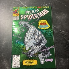 Capa folha verde Web Of Spider-Man #100 (1993 Marvel Comics)✅🕸️🕷️✅ comprar usado  Enviando para Brazil