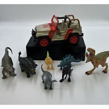 Vehículo de control remoto y dinosaurios Jurassic World Jeep Wrangler (9) segunda mano  Embacar hacia Argentina