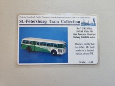 St. petersburg tram d'occasion  Expédié en Belgium