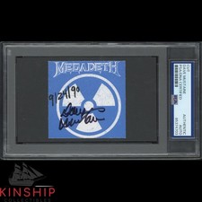 Dave mustaine signed for sale  Charlotte