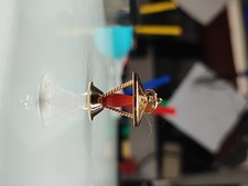 Lanterna In Oro 18kt E Corallo Fire Gold Ciondolo, usado comprar usado  Enviando para Brazil